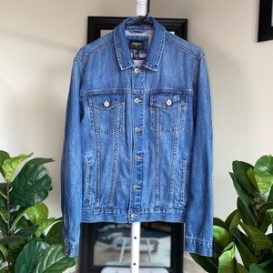 Forever 21 Denim Jean Botton Down Vintage Jacket